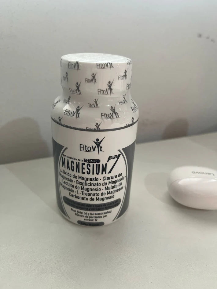 Magnesium 7 en 1 — 7 formas de magnesio | 60 tabletas masticables