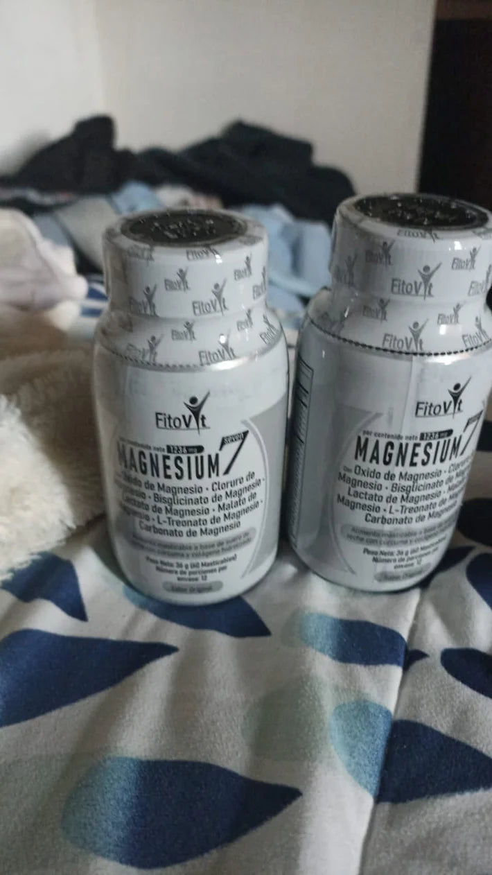 Magnesium 7 en 1 — 7 formas de magnesio | 60 tabletas masticables