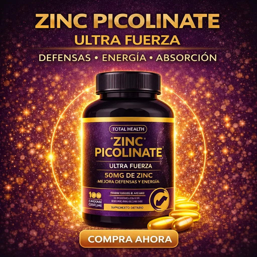 Zinc Picolinate 50 mg — 100 cápsulas